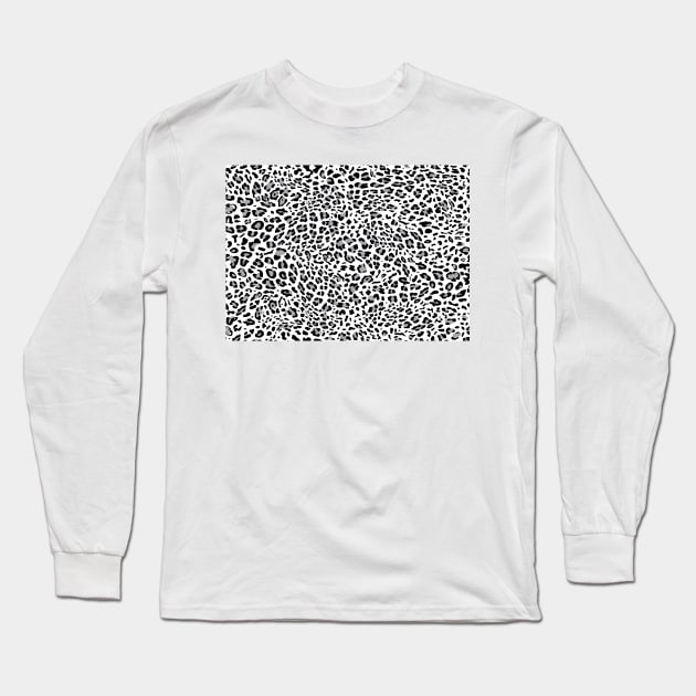 New Leopard Texture 3 Long Sleeve T-Shirt by B&K